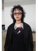 ミディアムレイヤーハードパーマ