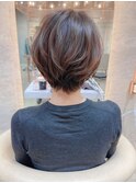 □イメチェン外ハネボブ美髪ワイドバングレイヤーショート錦糸町