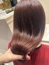 自宅に帰ってからの髪質改善効果も考えて施術