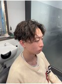 シャドウツイスパ【錦糸町/理容室/メンズ/パーマ/バーバー】