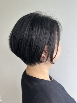 ロータスヘアーデザイン(Lotus Hair Design) 【lotus下枝】前下がりショートボブ/美シルエットショートボブ