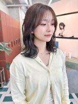 ノエ(noe)&nbsp;ホワイトグレージュ/デジタルパーマ/チェリーブラウン/栄c148