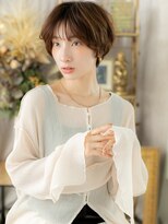 カバーヘア イヴ 戸頭店(COVER HAIR EVE)&nbsp;くせ毛風マッシュパーマ小顔ショートウルフc7戸頭20代30代40代