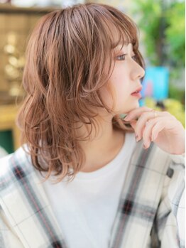 カバーヘア ブリス 川口(COVER HAIR bliss)の写真/川口◆深い艶…ヒアルロン酸ブラウンカラー¥6864～/インナーカラー/ハイライト/白髪ぼかし20代30代40代