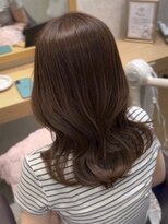 レンテ 千葉(LENTE)&nbsp;まろやかブラウンカラー 韓国巻き 髪質改善 千葉