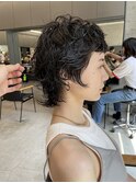 ニュアンスパーマ/ウルフカット[中崎町/梅田駅］