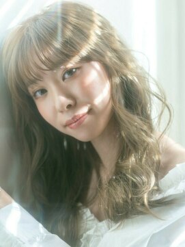 エミュ 表参道 青山(emu) 【emu井上信洋】透明感ミルクティーベージュロング【エミュ】