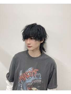 カルテット(Quartetto) ハイライト/マッシュパーマ/ウルフ/アッシュブラック/八王子駅