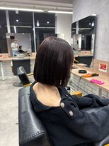 モク(mok)&nbsp;ストレートボブスタイル