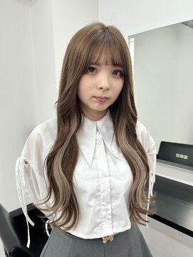 エゴ 池袋(EGO) グレージュカラー/エクステ/インナーカラー