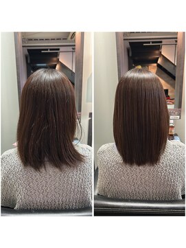 ジェリカ(Jlica) 【髪質改善】縮毛矯正+カット+Aujuaトリートメント