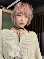 ナービス(NARVIS)&nbsp;ケアブリーチ/ホワイトピンク/ショートレイヤー