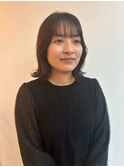 切りっぱなしボブ/外ハネ