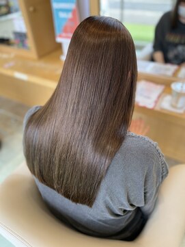 シンク 豊中店(sync) 似合わせカット／髪質改善ストレート／髪質改善カラー