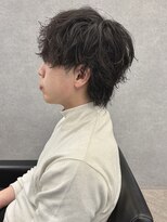 リオールバイニアウ(RE:ALL by Niau) MEN’S HAIR/波巻きツイストスパイラル/リバースセンターパート