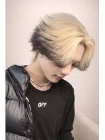 チザン(TIZAN) ダブルカラー×センターパート