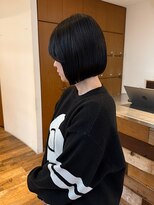 ダブル(W)&nbsp;ショートボブ/ミニボブ/小顔/ストレート