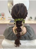 【ゆるふわ】編み下ろしアレンジ＊