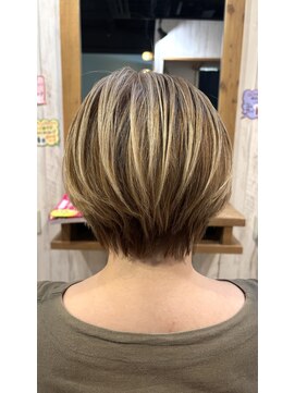 ミクロ ヘアーデザイナーズ(396 Hair Designers) 白髪ぼかし