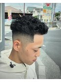 松山メンズカット/バーバー/シェービング/フェード/メンズパーマ