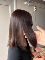 ナジュ 金山(NUJAR)&nbsp;カット+髪質改善ストレート+アメイジアカラー