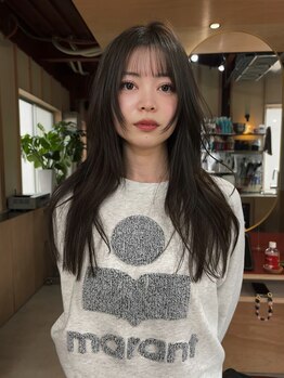 サン(SAN)の写真/顔周り・前髪・サイドバングまで計算した似合わせカット。骨格を活かし、あなたらしい最旬ヘアをデザイン。