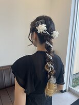 ルシエル(Luxiel)&nbsp;79. ヘアアレンジセット/大人上品アップヘア/グレージュ