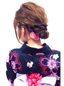 アクティフ(actif) 浴衣アレンジ