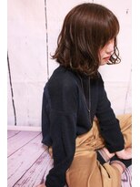 ヘアースペースシャルム (HAIR SPACE Charme)&nbsp;大人かわいい♪　ツヤ感　ルーズな　ボブ