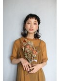 ハーフアップ