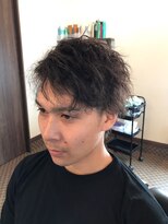 理容 うめむら ツイストスパイラルミックスパーマ