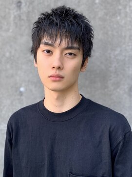 フランクスバーバー アンド ビアークラブ(FRANK'S BARBER and BEER CLUB) クラウドマッシュマットテクノくせ毛風パーマR