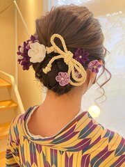 《HAIRZ》大島☆HAKAMAヘアアレンジ