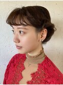 【seek菜月】レトロヘアアレンジ【長野 松本】
