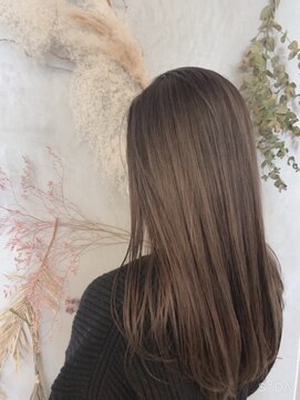 ヘアーラヴワン 足利(hair love One) モカ系アッシュブラウン