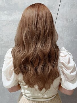 ハンナ 名古屋(HANNAH) プルシールエクステ ライトベージュ ロング