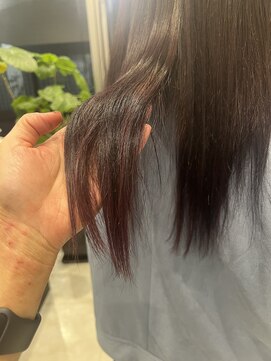 ディーヘアーデザイン(d.HAIR DESIGN) 毛先☆ラベンダーカラー♪