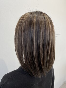 マハロハ(mahaloha) パーフェクトハイライト/ミディアムボブ