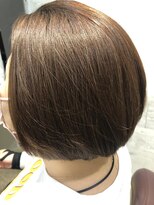 髪質改善 ソアリス 烏丸丸太町店(soiris)&nbsp;酸性ストレートエステ　ショートAfter画像　二枚目はbefore