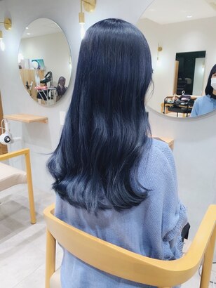 2025年春】ネイビーブラックの髪型・ヘアアレンジ｜人気順 