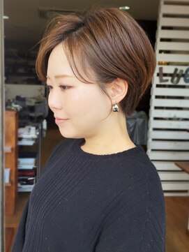 ヘアドレス ルチュラ(Hair dress LucuLa) 【ルチュラ松島】30代イルミナカラー/ハンサムショートカット