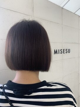 ミセス 天神店(MISESU) ストレートボブ