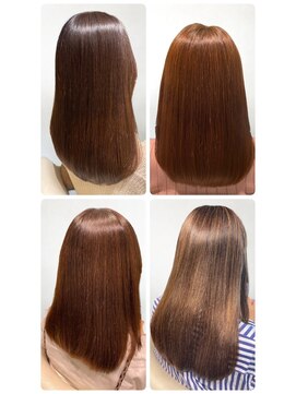 美容室フルール 20代30代40代髪質改善トリートメント艶感ストレート透明感