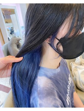 ハグクレア(HUG CLAIRE) インナーカラーブルー