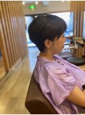 お客様髪質改善データ1406(ラベンダーグレージュ)