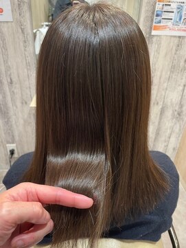 エヌアンドエー せんげん台店(N&A) 秋冬の髪質改善Tr＋うる艶ケアカラー ブラウン/ベージュ