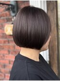 ナチュラルブラウン×ベールハイライト