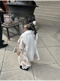 七五三　着付け/ヘアセット