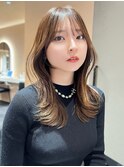 メルティーカラー フェミニンロング似合わせカットレイヤーsL02