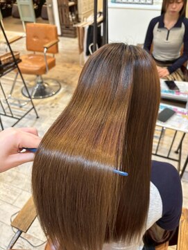 セットアップ 岡山北長瀬店(SET-UP) 韓国風ロングヘア/透明感カラー/髪質改善/酸性ストレート/美髪